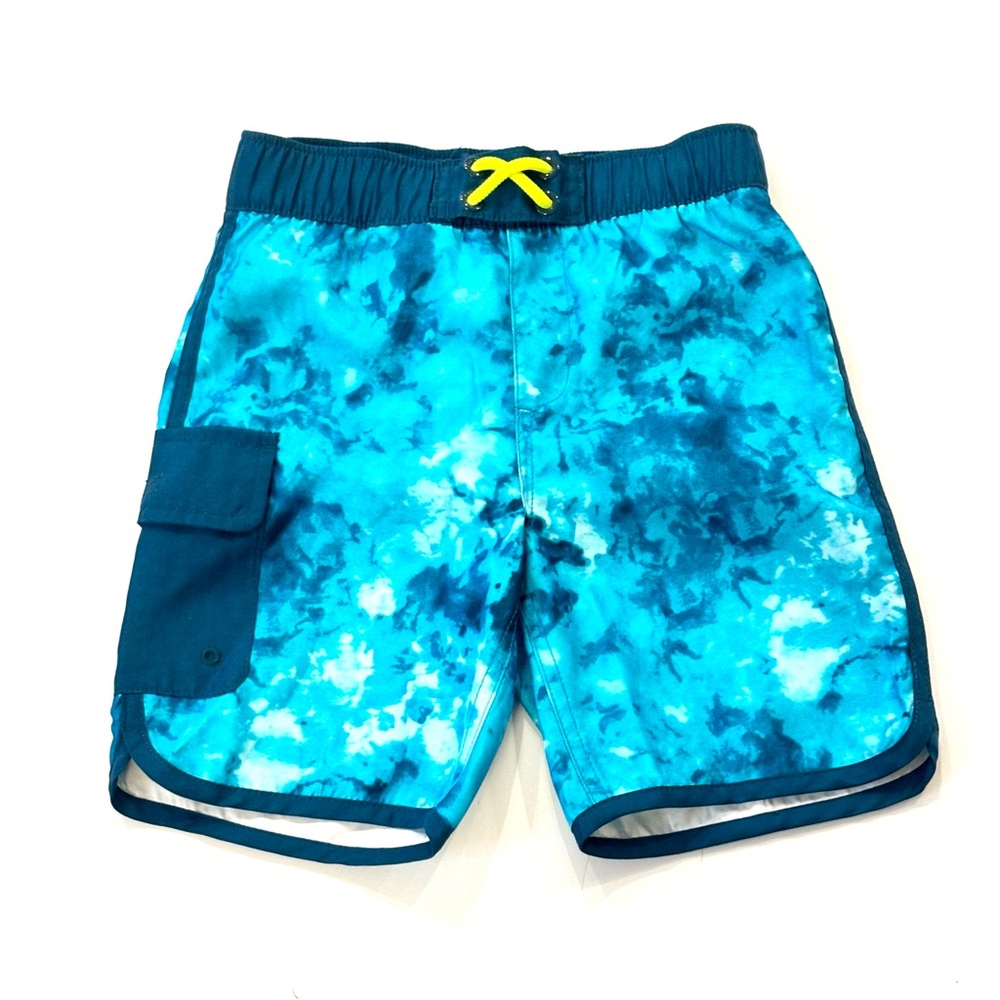Lands' End Blue Swim Trunks 4/5